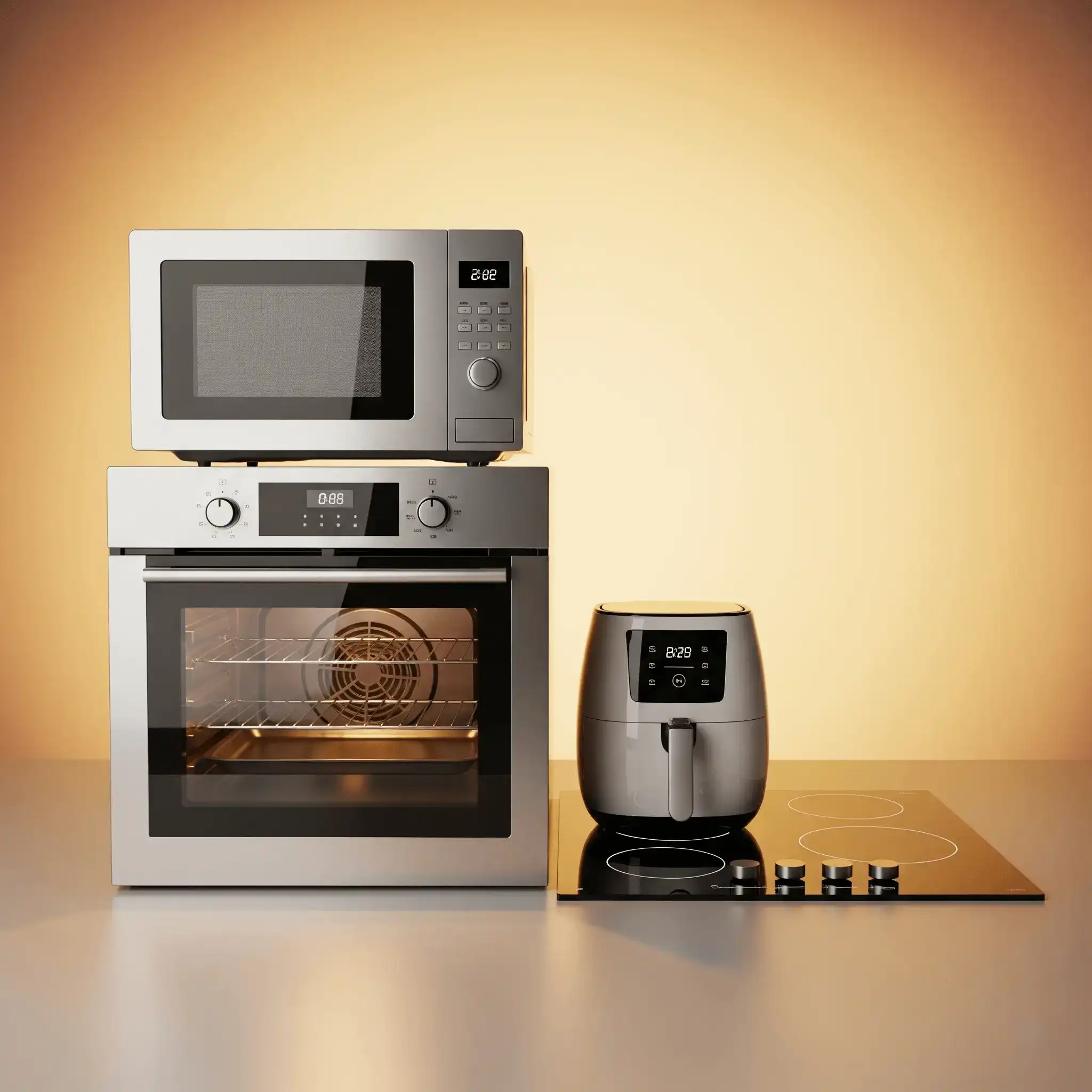 اجاق گاز و ماکروفر آپ بازار